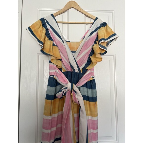 Entro Multicolor Striped Maxi Dress - Picture 4 of 11